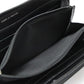 Chanel Makeup Round Fastener Long Wallet Patent Leather Black