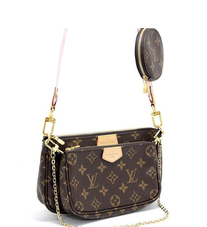 Louis Vuitton Multi Pochette Accessoires Monogram Brown Shoulder Bag