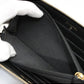 Chanel Matelasse Round Zipper Long Wallet Patent Black