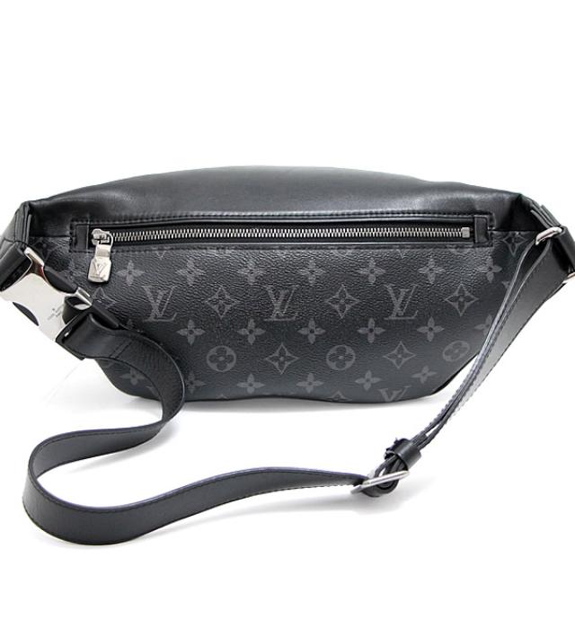 Louis Vuitton Discovery Bum Bum Body Bag Black Monogram Eclipse