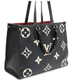 Louis Vuitton On the Go MW Monogram Emplant Shoulder Bag