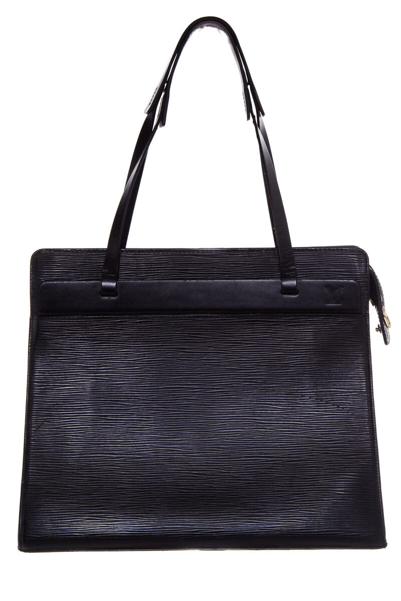 Louis Vuitton   Black Epi Leather Riviera Handbag