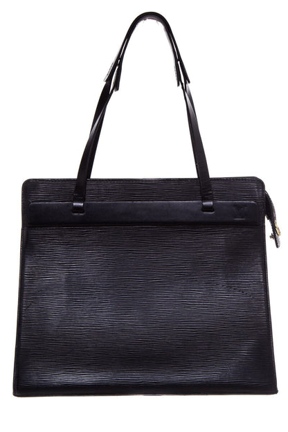 Louis Vuitton   Black Epi Leather Riviera Handbag