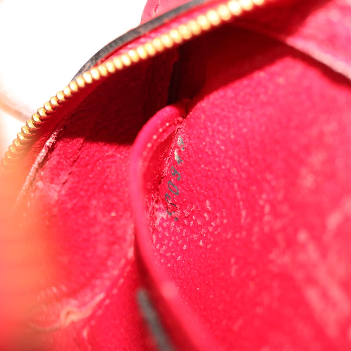 Louis Vuitton Dauphine  Leather Clutch Bag