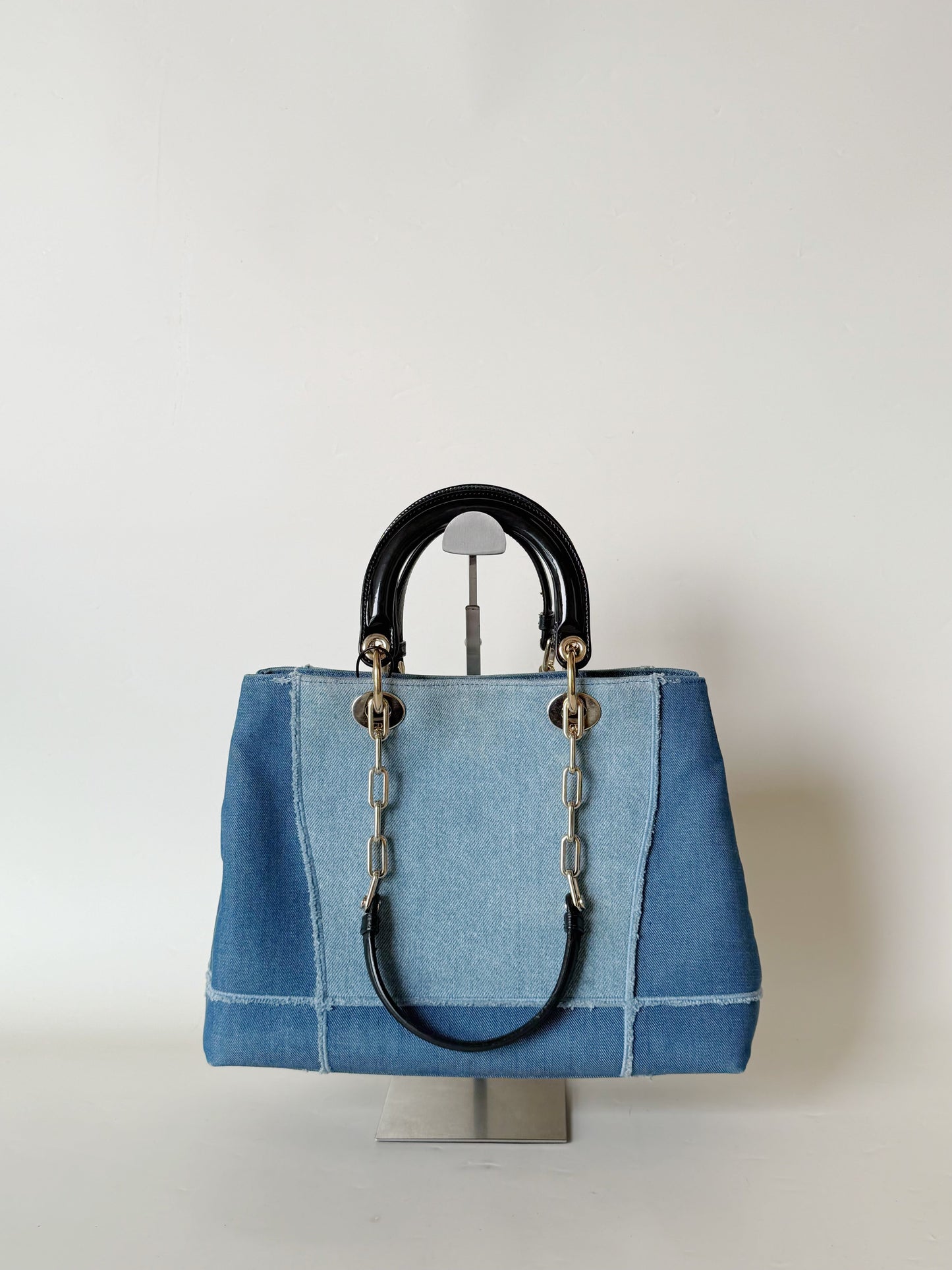 Christian Dior D-Light Denim Bag