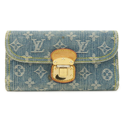 Louis Vuitton Monogram Denim Portefeuille Amelia Wallet M95511