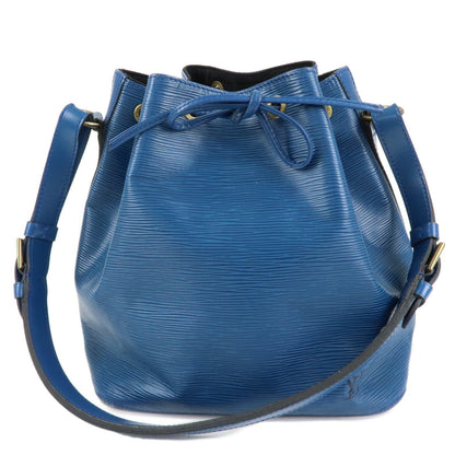 Louis Vuitton Epi Petit Noe Shoulder Bag Toledo Blue M44105