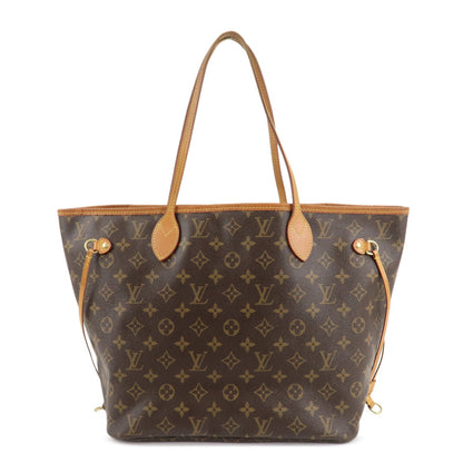 Louis Vuitton Monogram Neverfull MM Tote Bag Fuchisia M40996