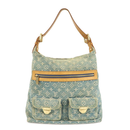 Louis Vuitton Monogram Denim Baggy GM Shoulder Bag M95048