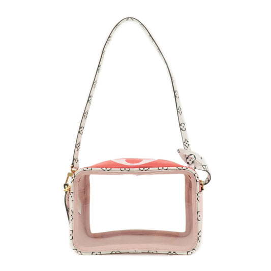 Louis Vuitton Monogram Giant Beach Pouch Shoulder Bag Rouge M67601