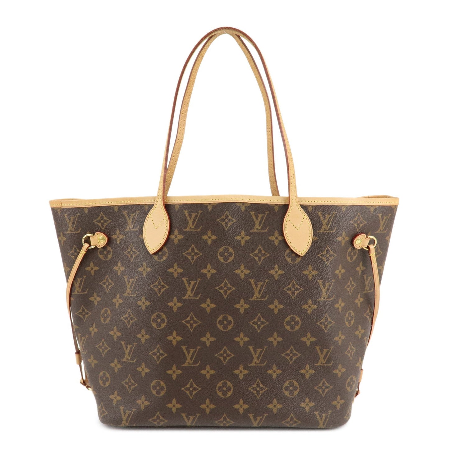 Louis Vuitton Monogram Neverfull MM Tote Bag Fuchisia M40996