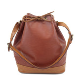 Louis Vuitton Epi Noe Shoulder Bag Kenya Brown M44003