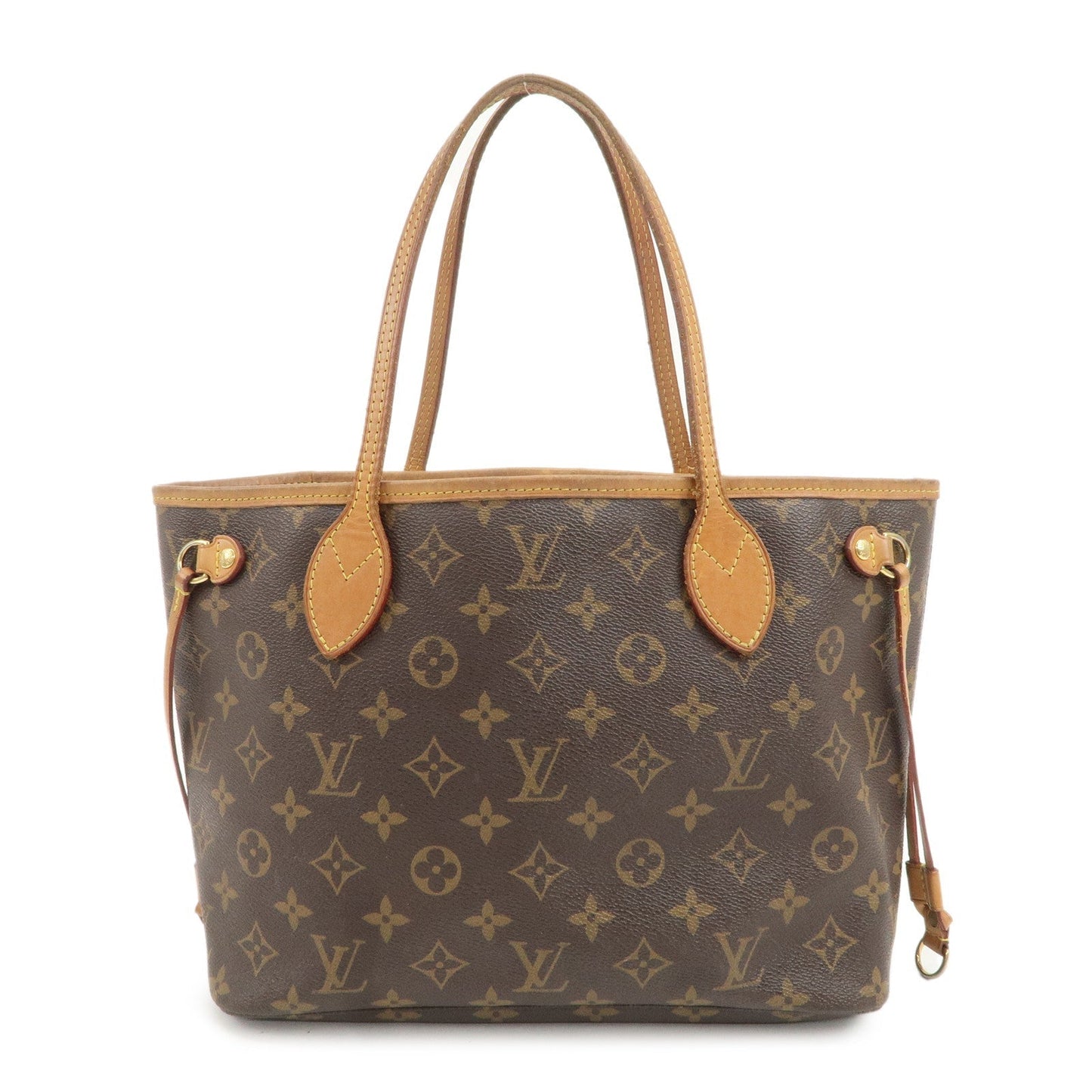 Louis Vuitton Monogram Neverfull PM Tote Bag Fuchsia M41001