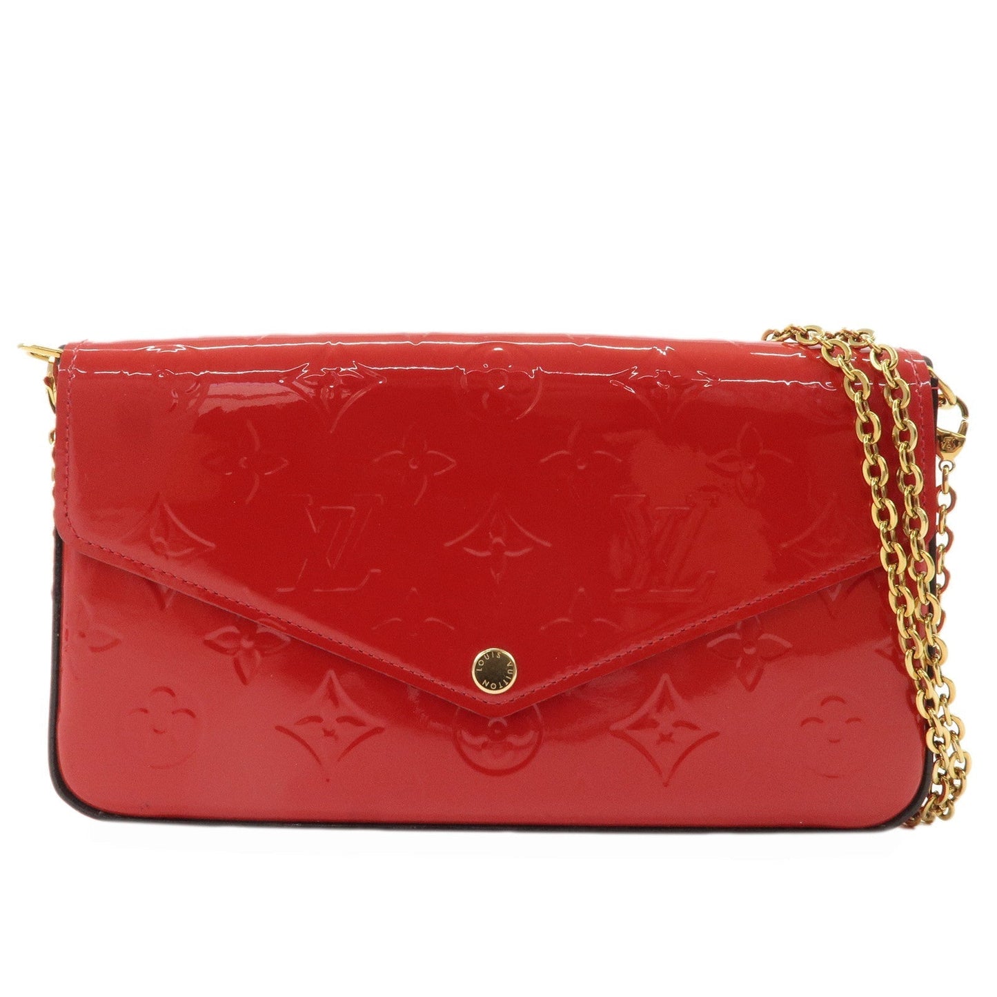 Louis Vuitton Monogram Vernis Pochette Felice Shoulder Bag M61293