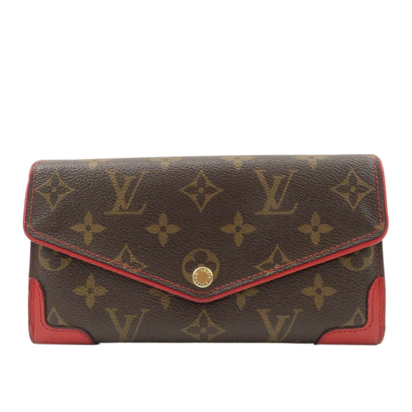 Louis Vuitton Monogram Portefeuille Sarah Retiro Wallet M61184