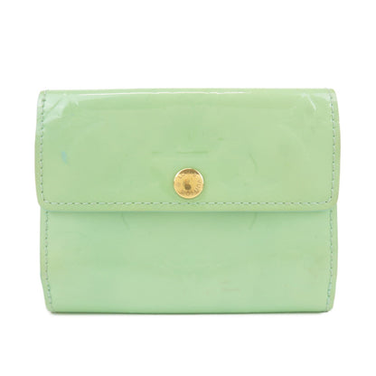 Louis Vuitton Monogram Vernis Ludlow Wallet Lime Green