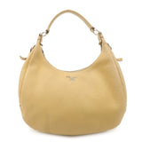 PRADA Leather Shoulder Bag Beige BR4311  d