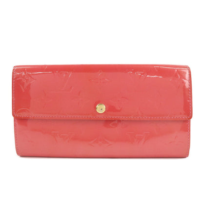 Louis Vuitton Monogram Vernis Portefeuille Sarah Framboise M9140F
