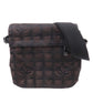 CHANEL New Travel Line Nylon Jacquard Leather Shoulder Bag A29347