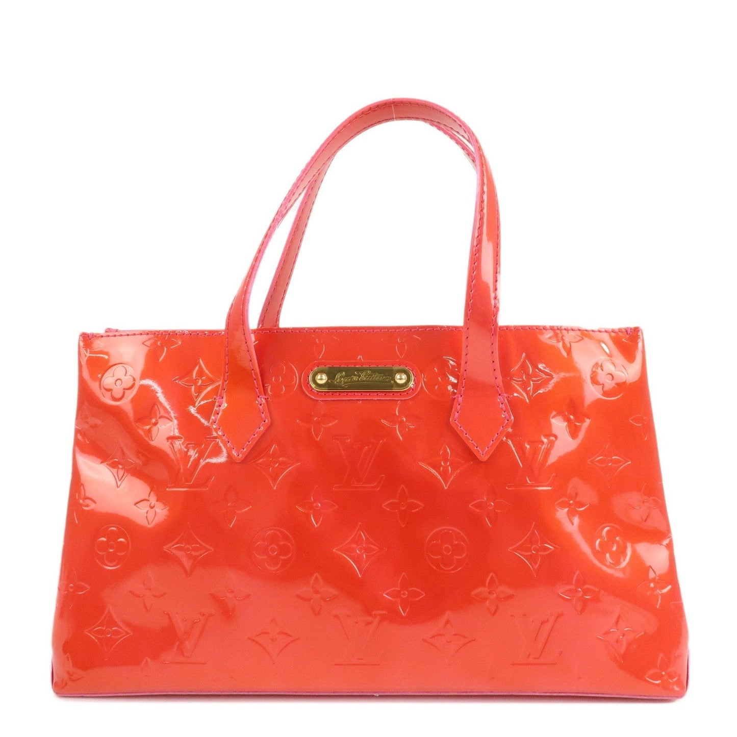 Louis Vuitton Monogram Vernis Wilshire PM Hand Bag M93643