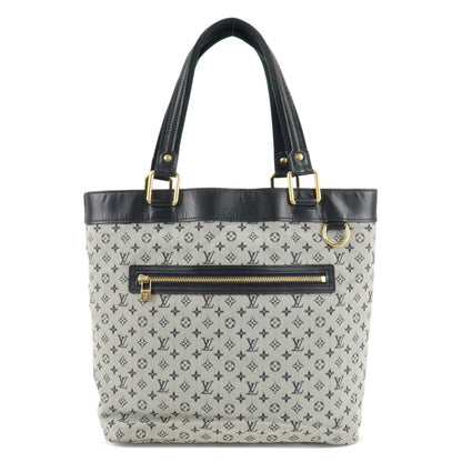Louis Vuitton Monogram Mini Lucille GM Hand Bag Blue M92675