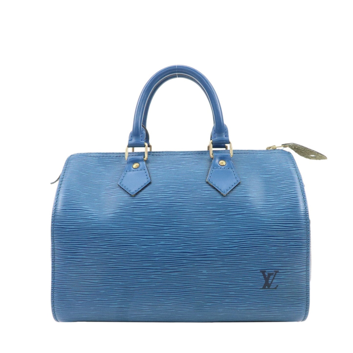 Louis Vuitton Epi Speedy 30 Hand Bag Boston Bag Blue M43005