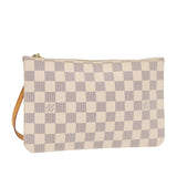 Louis Vuitton Neverfull Mm  Canvas Clutch Bag