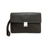 Louis Vuitton Selenga  Leather Clutch Bag
