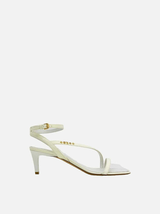 LOUIS VUITTON Signature White Size EU 38 Heeled Sandals