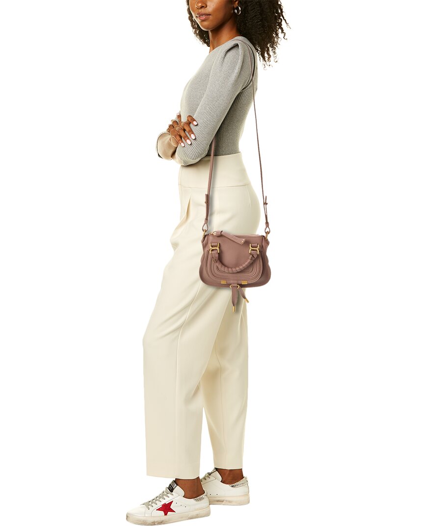 CHL - CC o? Marcie Mini Double Carry Leather Shoulder Bag