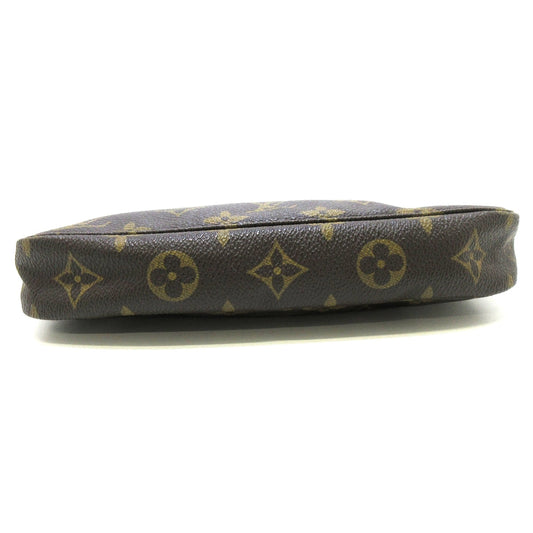 Louis Vuitton Pochette Accessoire  Canvas Clutch Bag