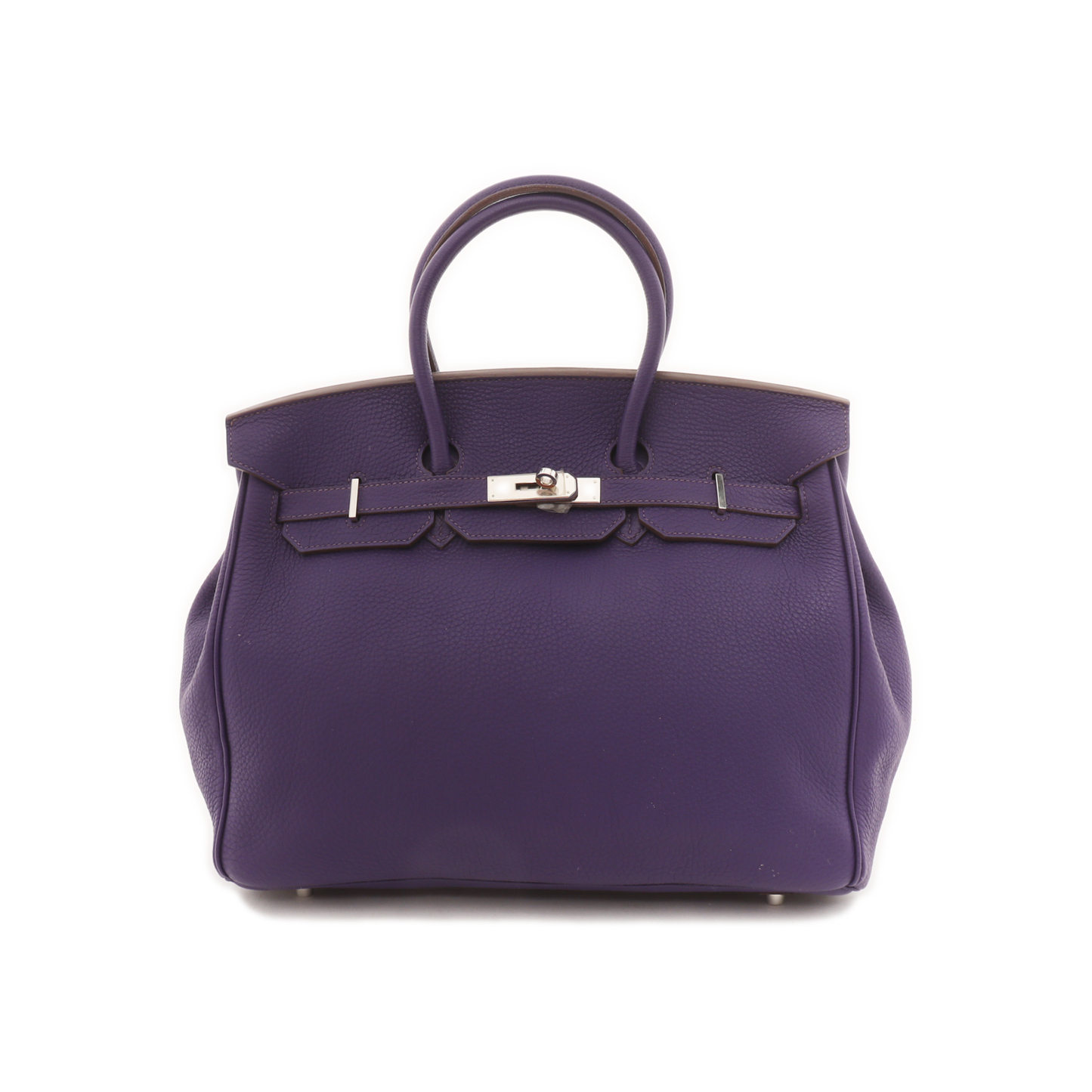 Hermes Birkin 35 Togo Iris Violet Purple Palladium Hardware