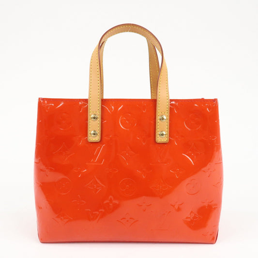 Louis Vuitton Monogram Vernis Lead PM Hand Bag Rouge M91088