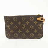 Louis Vuitton Monogram Pouch For Neverfull PM Brown Fuchsia