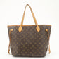 Louis Vuitton Monogram Neverfull MM Tote Bag M41177