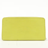 Louis Vuitton Epi Zippy Wallet Long Wallet Pistache M60436
