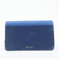 PRADA Leather Shoulder Bag Blue Navy  d
