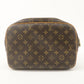 Louis Vuitton Monogram Reporter PM Shoulder Bag Brown M45254