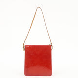Louis Vuitton Monogram Vernis Motto Shoulder Bag Rouge M91137