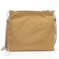 Prada Logo Nylon Leather Shoulder Bag Crossbody Bag Brown