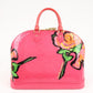 Louis Vuitton Monogram Vernis Alma MM Hand Bag Rose M93686