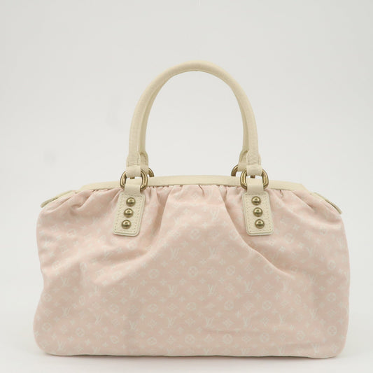 Louis Vuitton Monogram Mini Lin Trapeze GM Hand Bag Pink M40064
