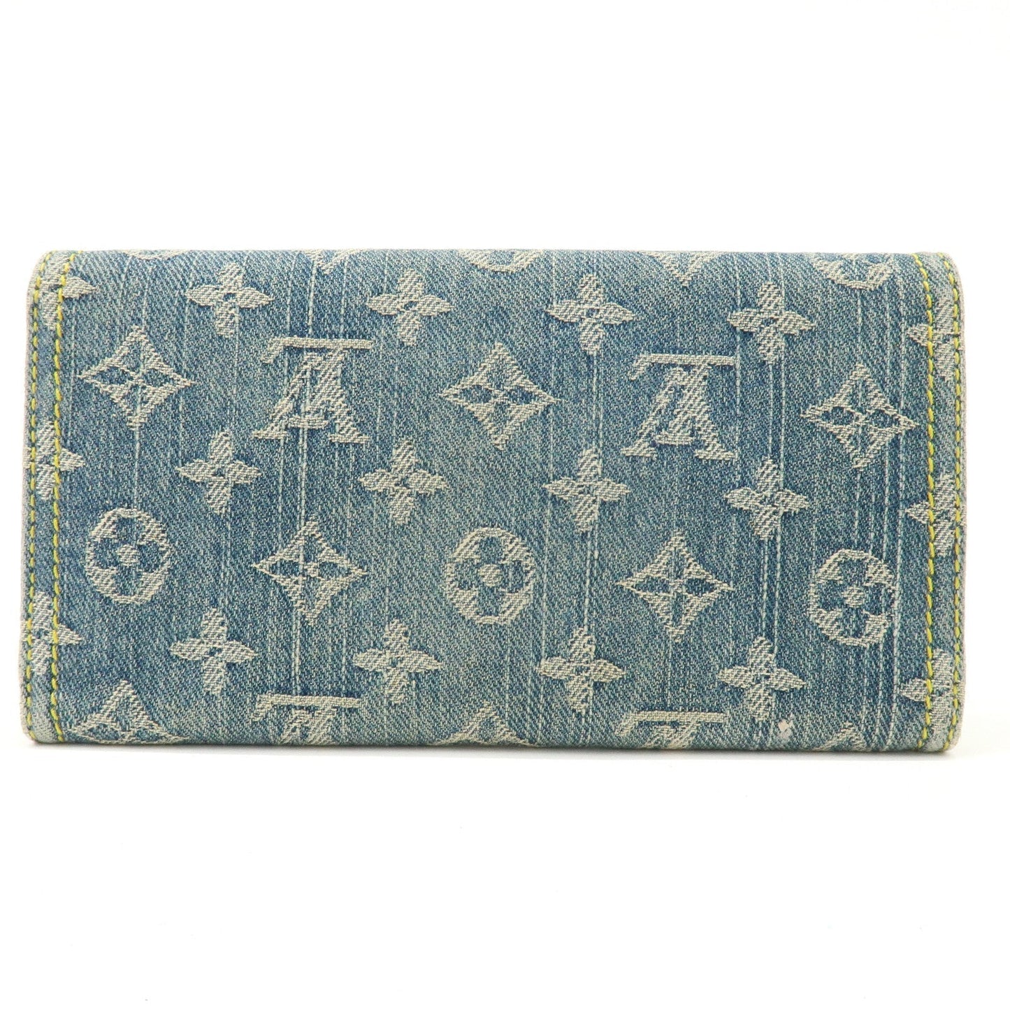 Louis Vuitton Monogram Denim Portefeuille Amelia Wallet M95511