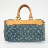 Louis Vuitton Monogram Denim Neo Speedy Boston Bag Blue M95019