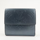 Louis Vuitton Monogram Matte Porte Monnaie Billets Credit M65115