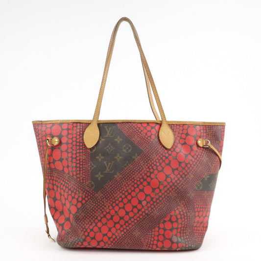Louis Vuitton Rouge Pumpkin Dots Yayoi Kusama Neverfull MM M40686