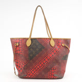 Louis Vuitton Rouge Pumpkin Dots Yayoi Kusama Neverfull MM M40686