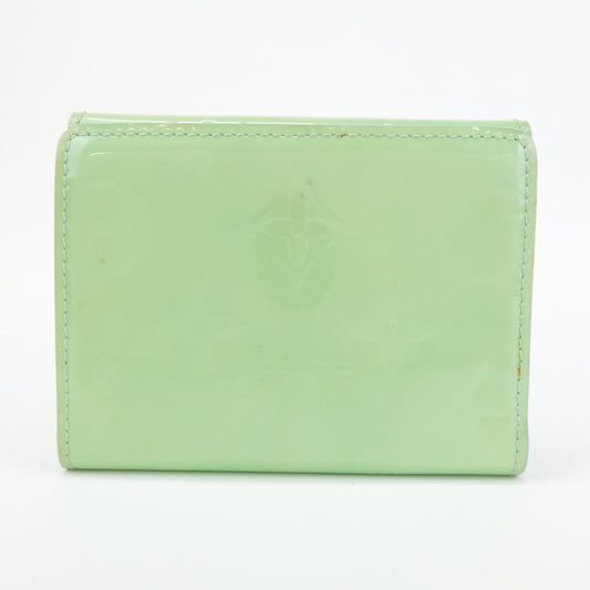 Louis Vuitton Monogram Vernis Ludlow Wallet Lime Green