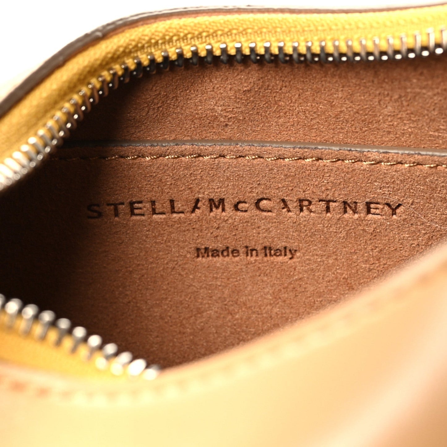 Stella McCartney Eco Alter Nappa Perforated Logo Small Hobo Cornflake