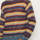 Prada Grey Striped Mohair Jumper Cable Knit Jumper IT 52 (UK XL)